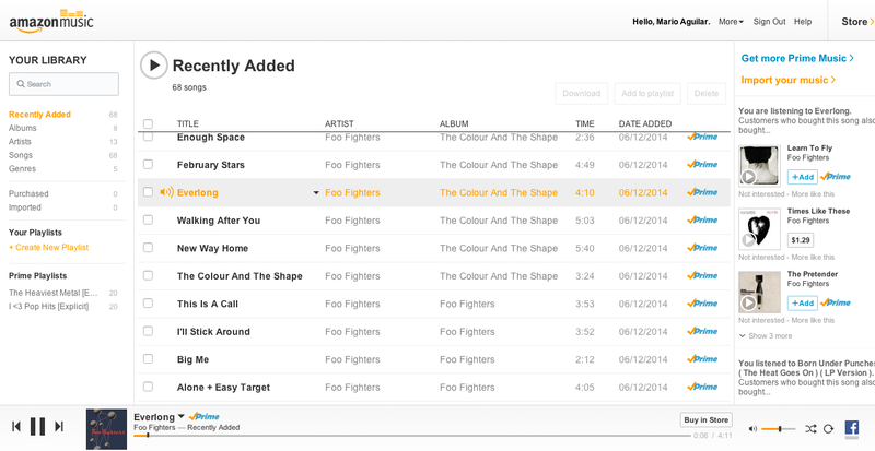 Illustration for article titled Amazon Prime Music Impressions: Free With Prime! But Not Quite Enough